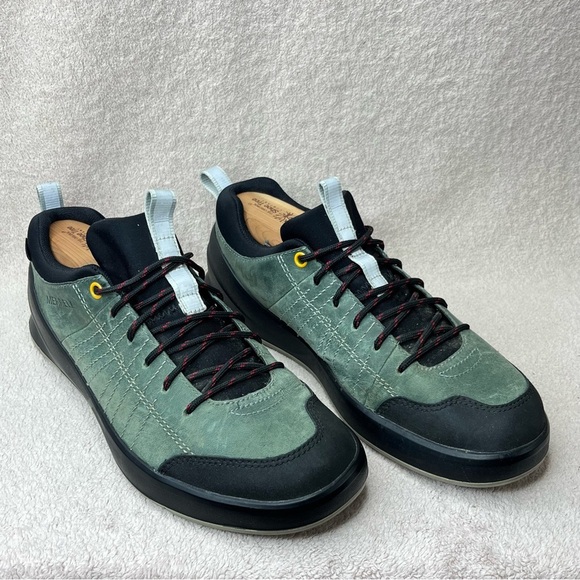 Merrell Ascent Ride Goretex Suede Hiking Sneakers-Men’s 8.5-Green/Black-Outdoors - Picture 10 of 10